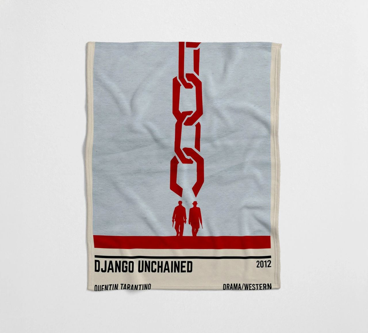 Django Unchained coperta in pile da TheArtstudio