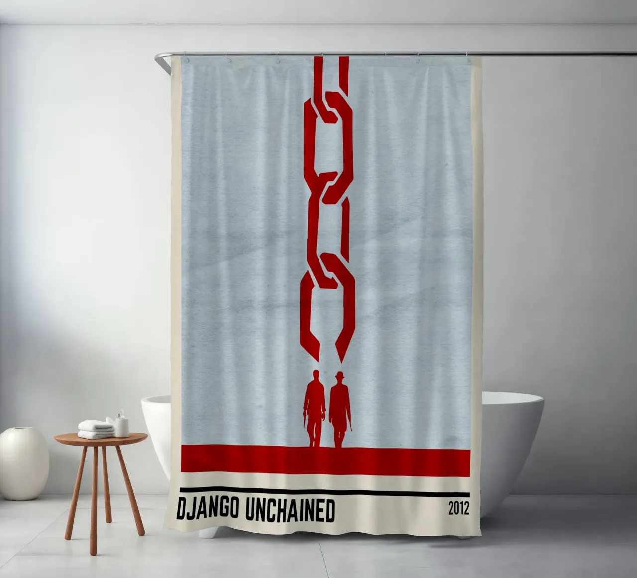 Django Unchained tenda da doccia da TheArtstudio