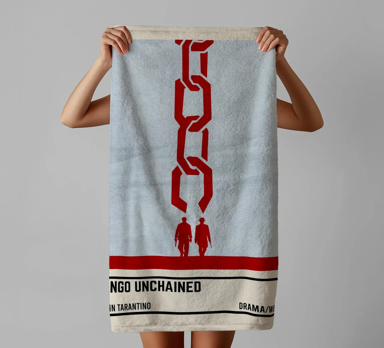 Django Unchained asciugamano da bagno da TheArtstudio