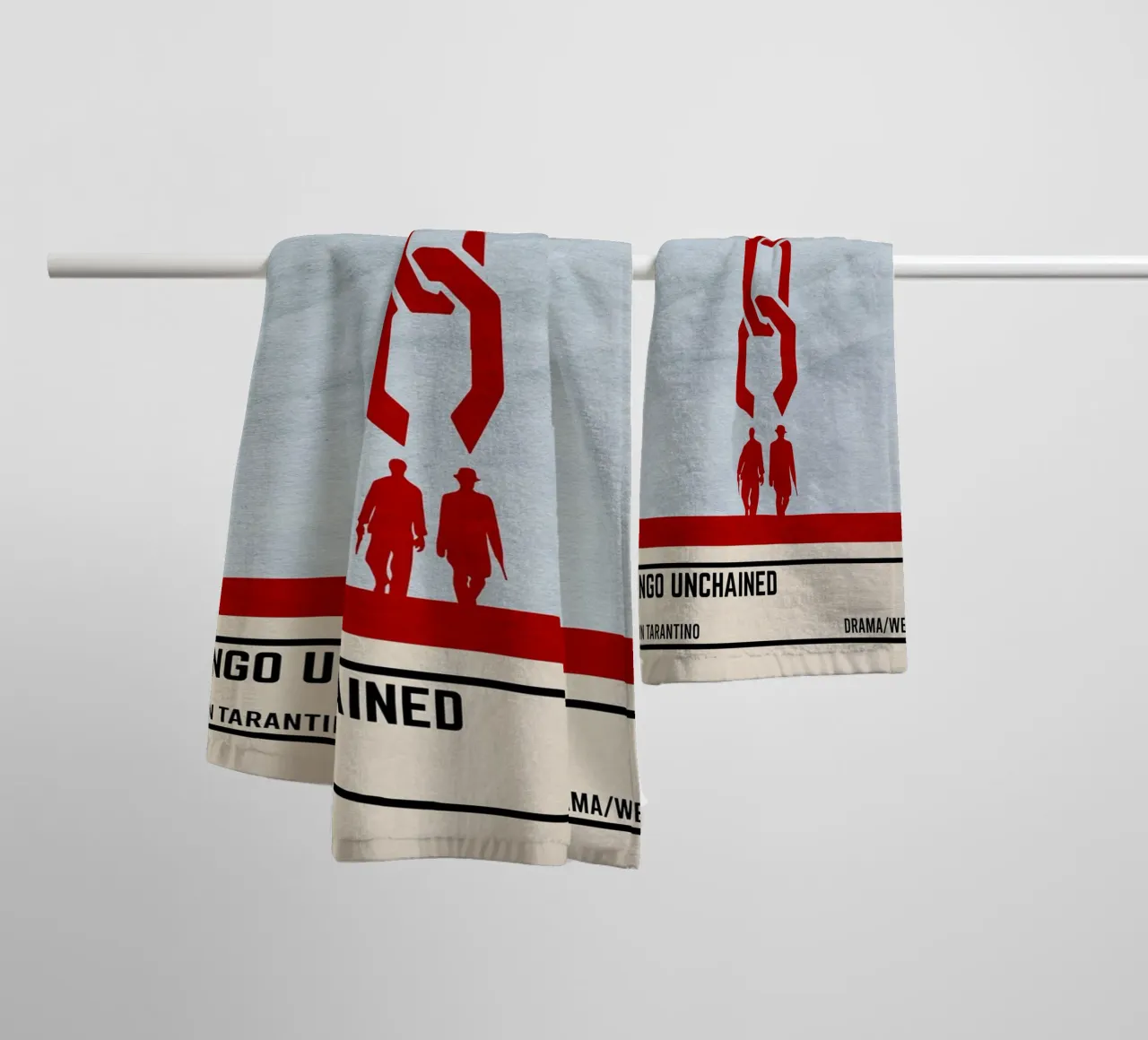 Django Unchained asciugamano da bagno da TheArtstudio