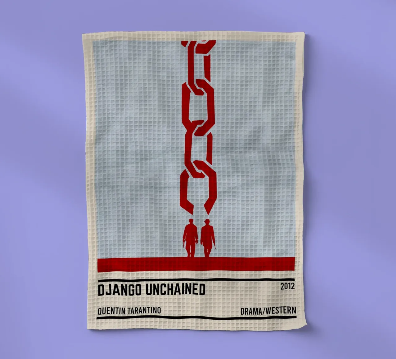 Django Unchained tea towel by TheArtstudio