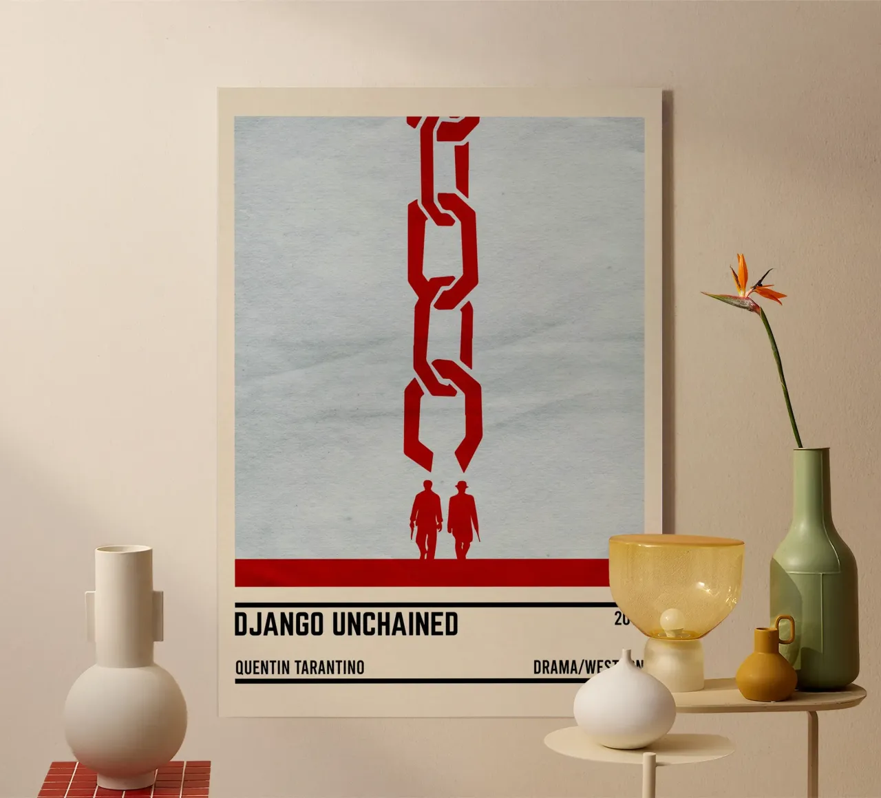 Django Unchained plexiglas de TheArtstudio