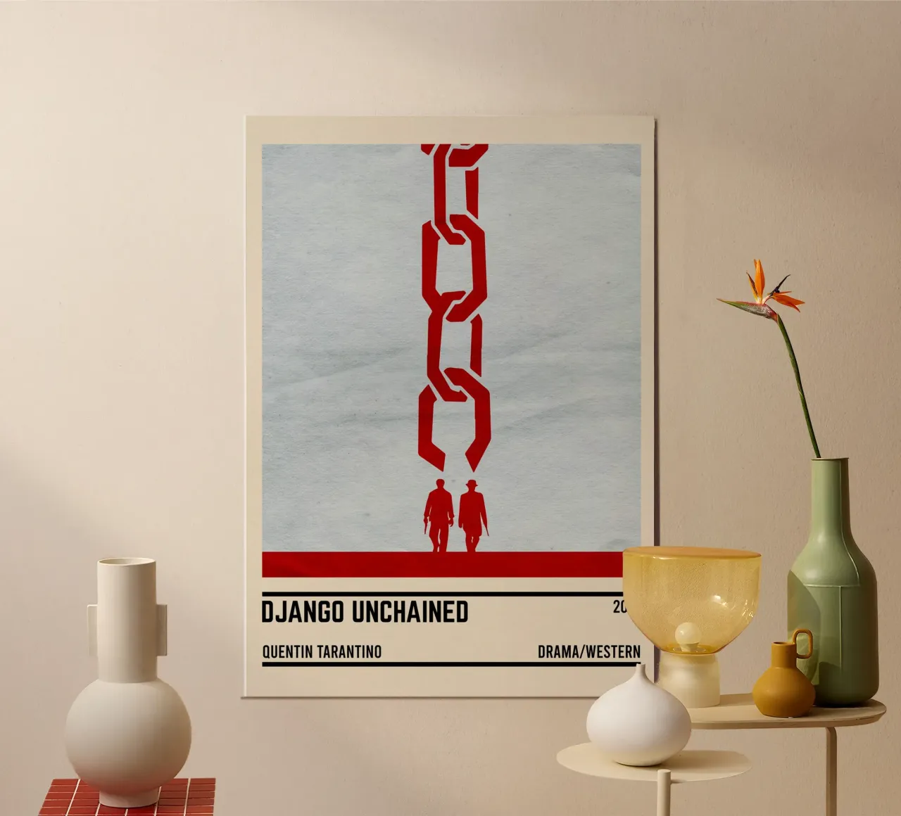 Django Unchained Alu-Dibond von TheArtstudio