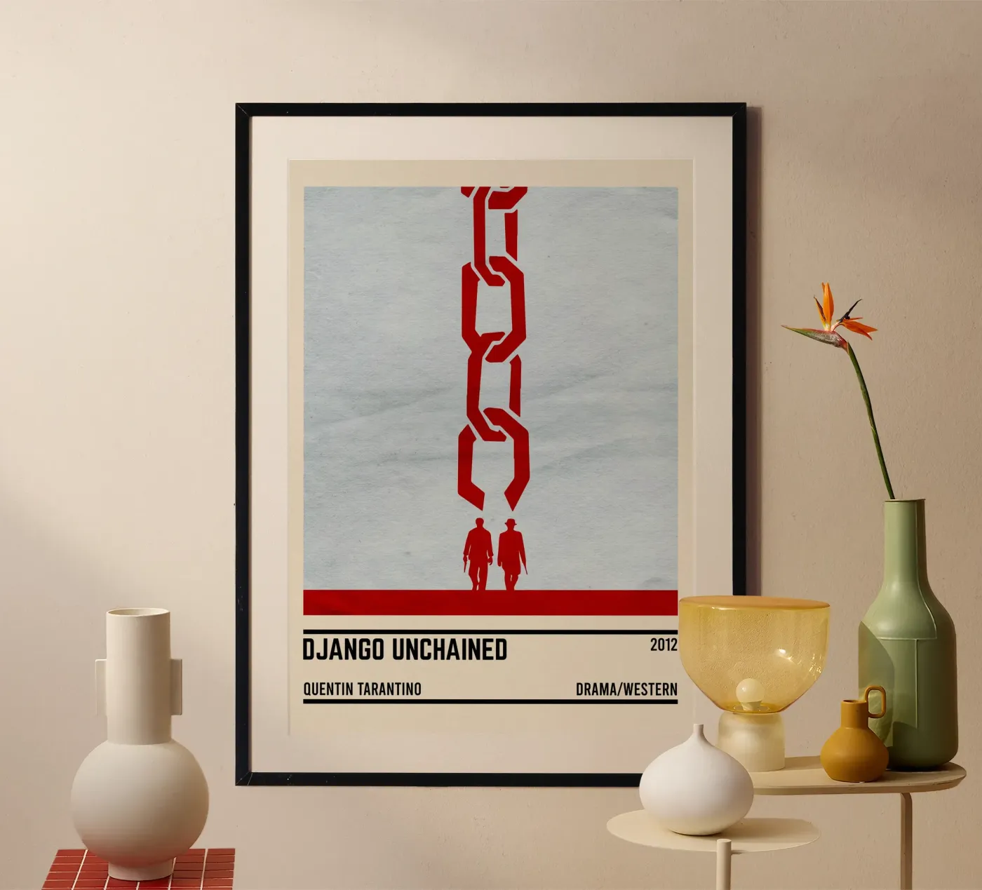 Django Unchained poster van TheArtstudio