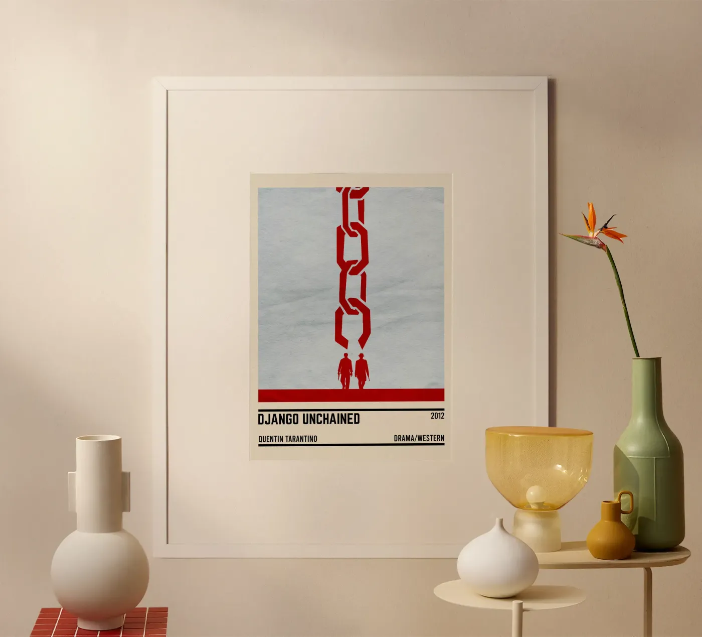 Django Unchained poster van TheArtstudio