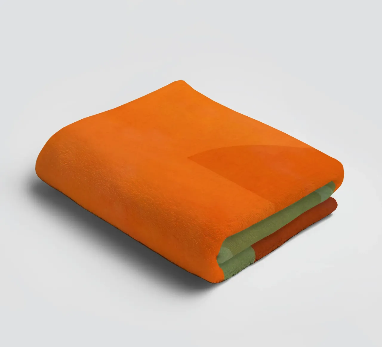 Minimal Abstract Fall • Earthy geometry 1/2 towel by Dominique Vari Abstract