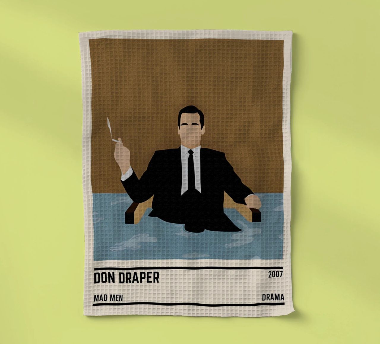 Don Draper Mad Men 1 torchon de TheArtstudio