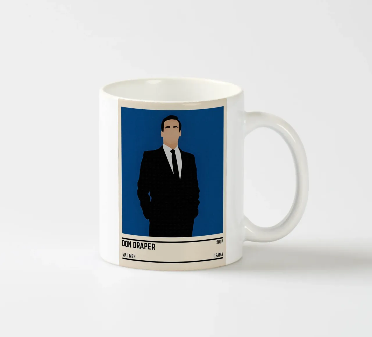 Don Draper Mad Men tazza in ceramica da TheArtstudio