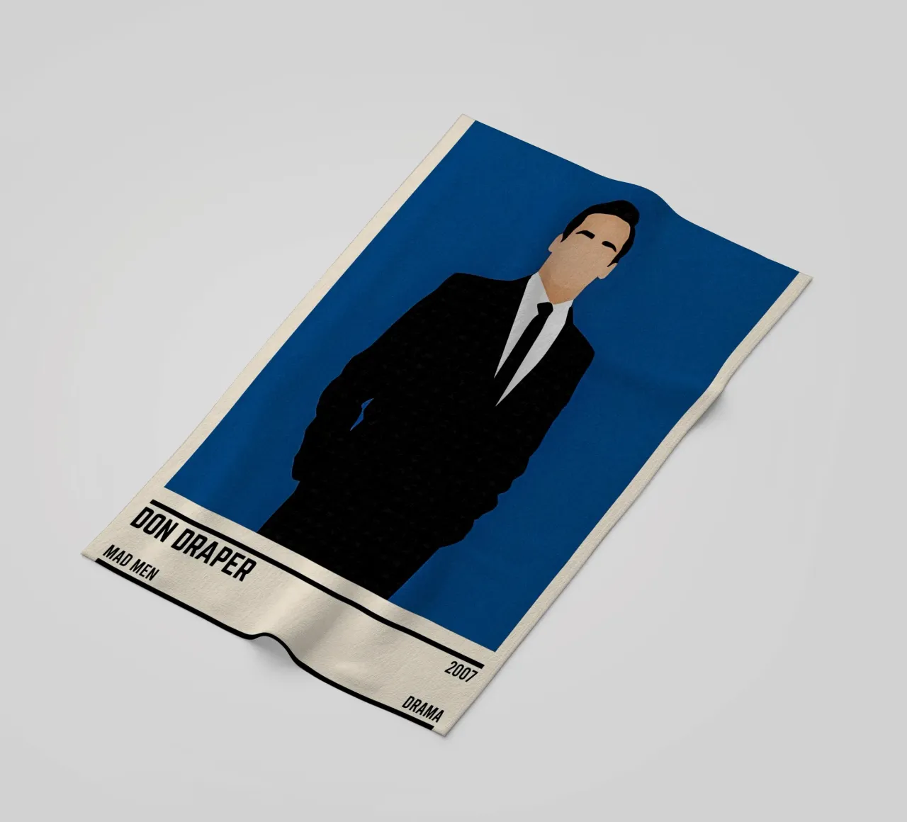 Don Draper Mad Men telo mare da TheArtstudio
