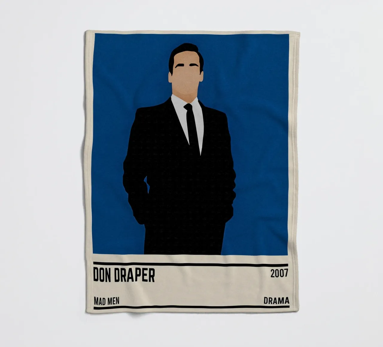 Don Draper Mad Men coperta in pile da TheArtstudio