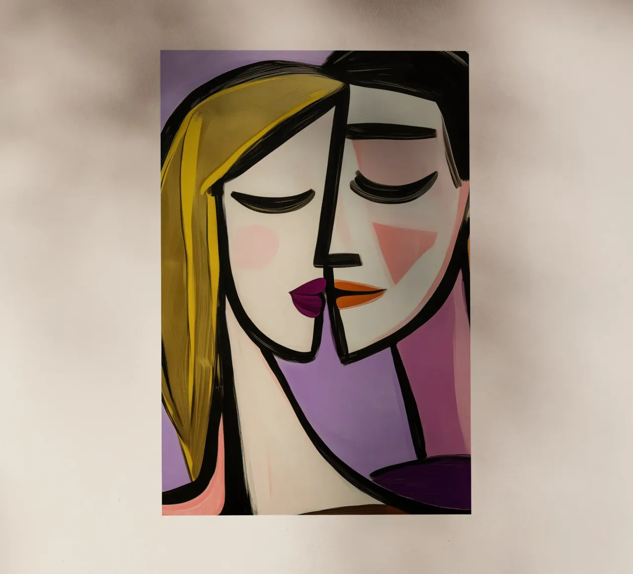 Amanti | Ispirato a Picasso pellicola backlit da Autofocus