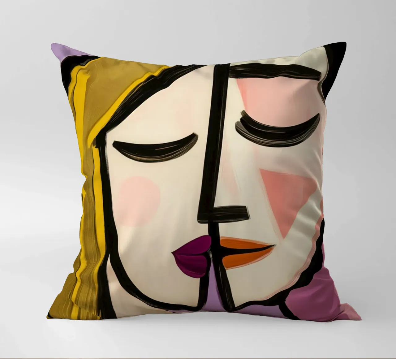 Amanti | Ispirato a Picasso cuscino da Autofocus