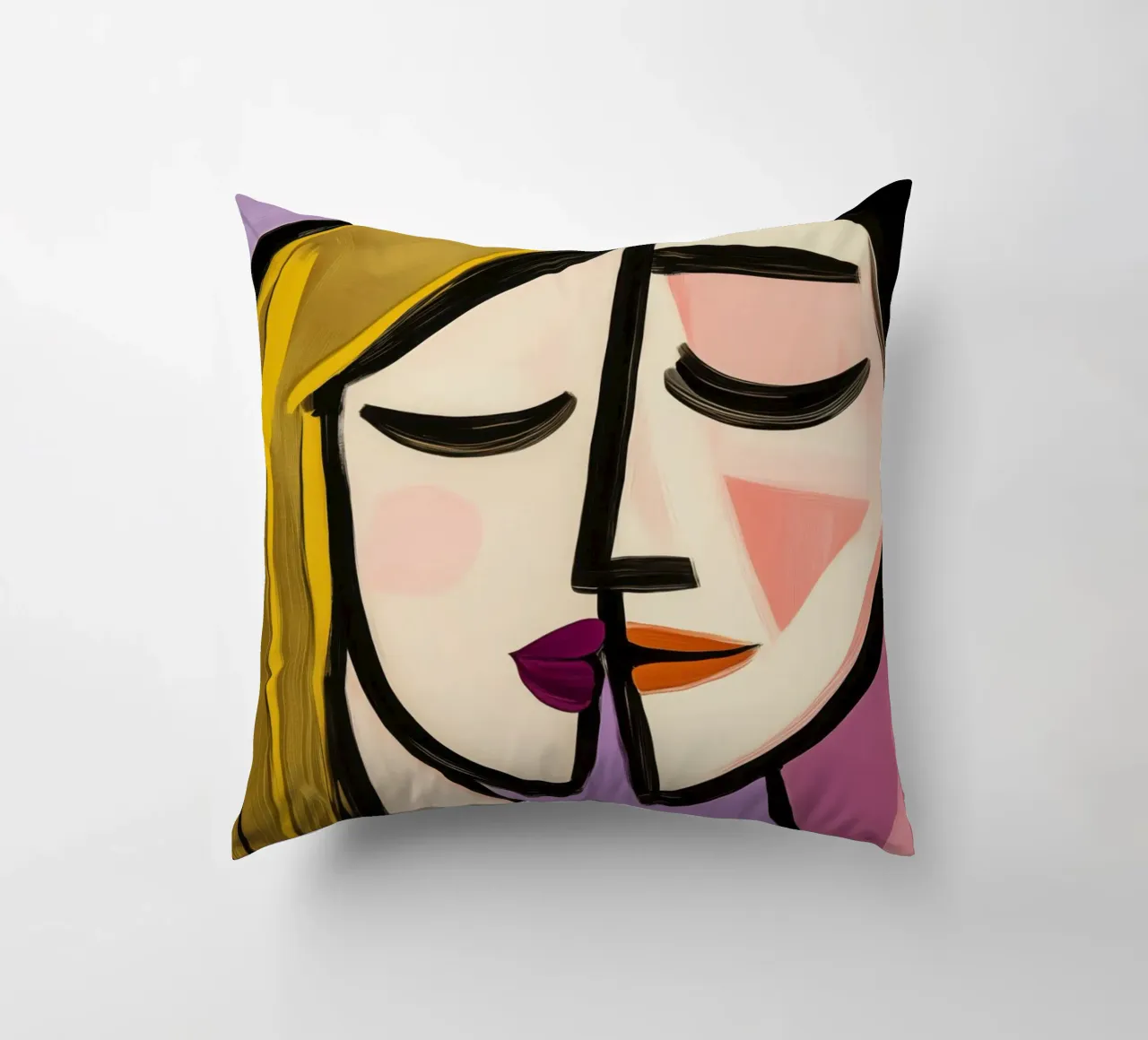 Amanti | Ispirato a Picasso cuscino da Autofocus