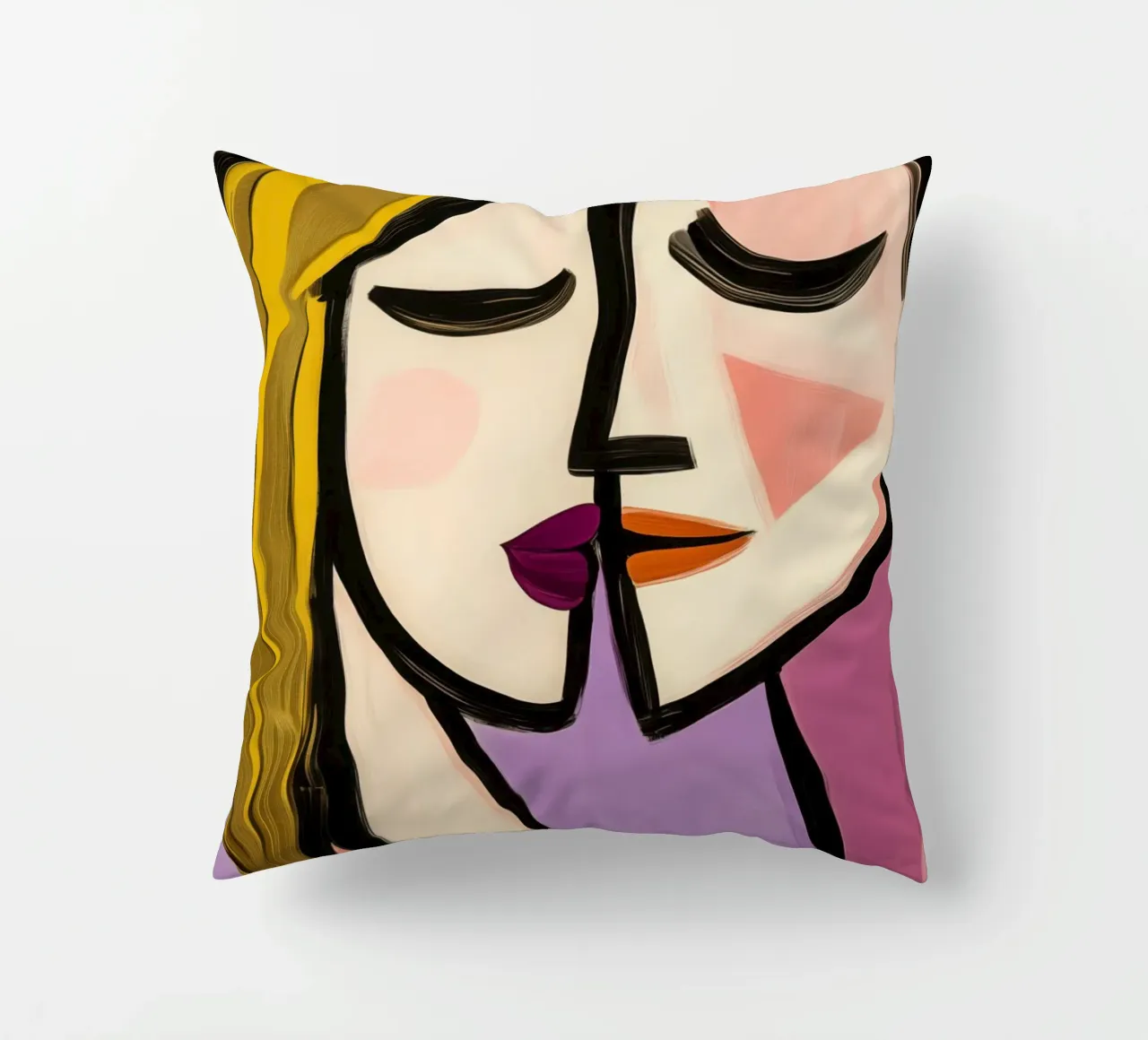 Amanti | Ispirato a Picasso cuscino da Autofocus