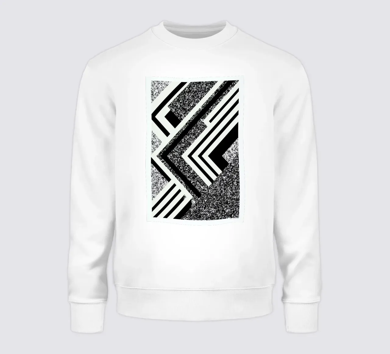 Abstract 1 Sweatshirt von The Wall Shop