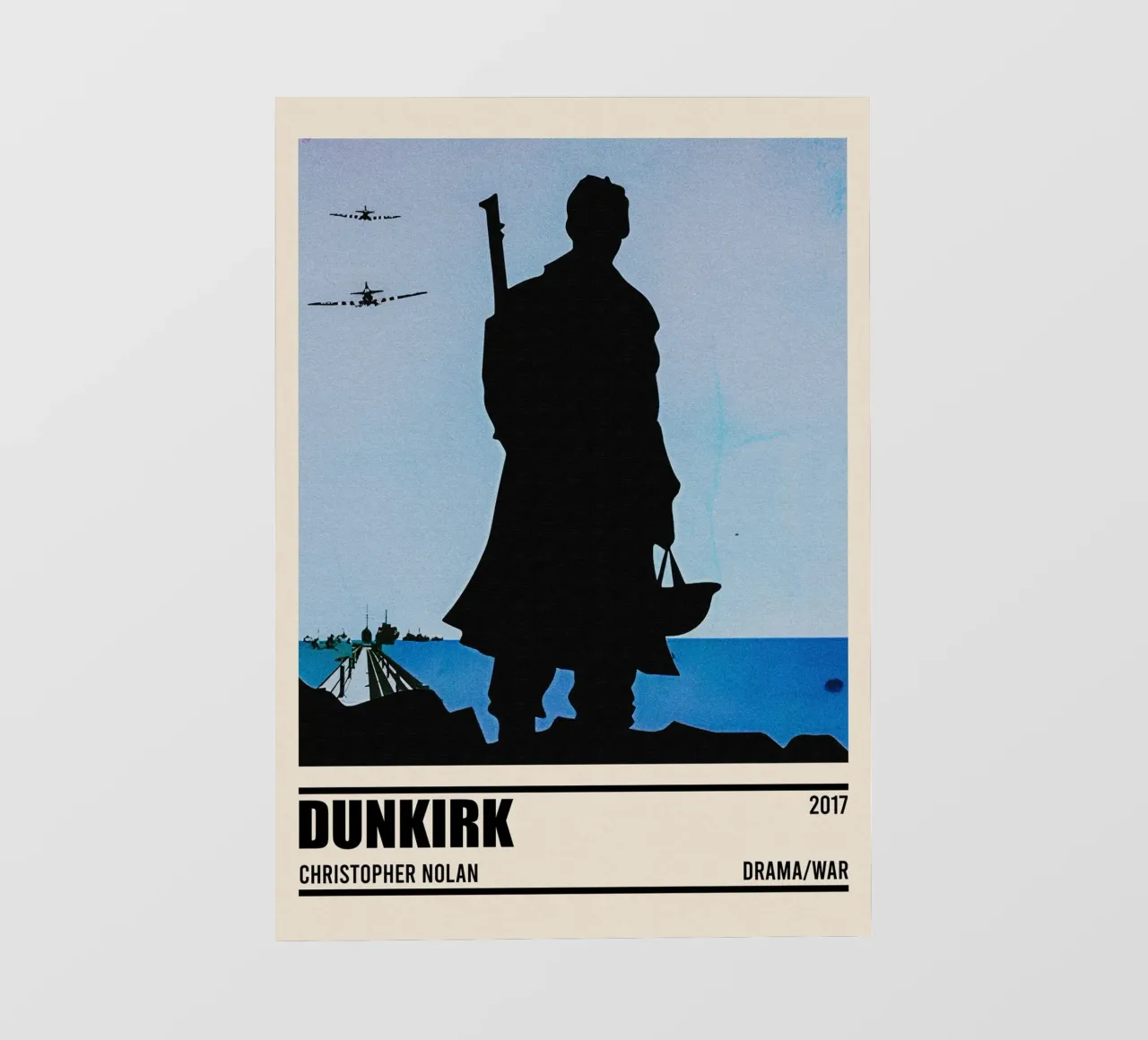 Dunkirk Movie backlit film by TheArtstudio