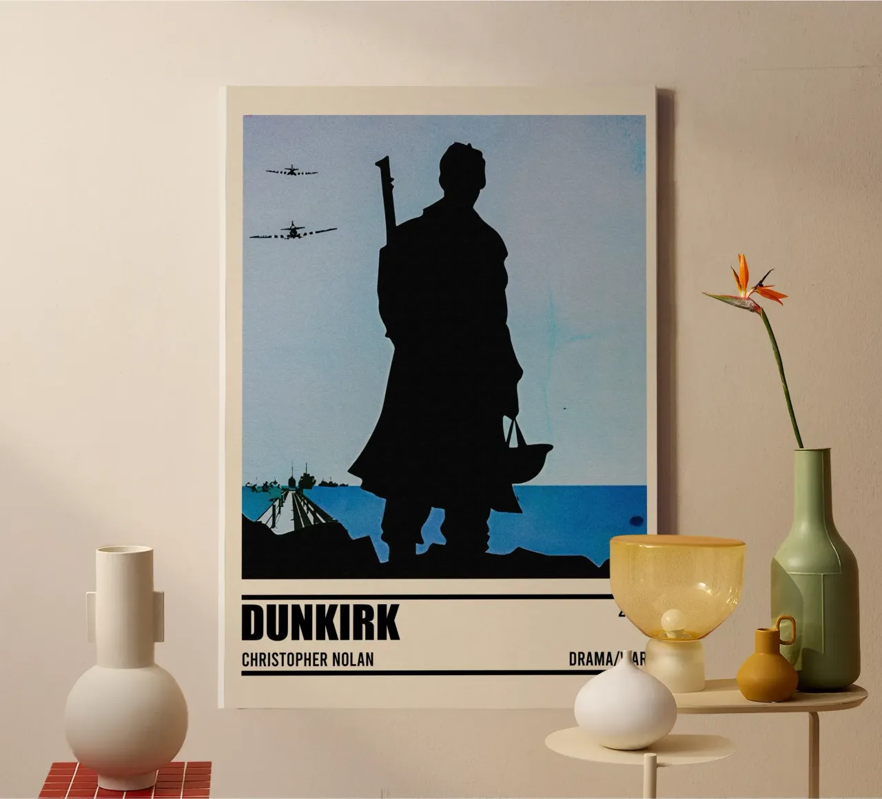 Dunkirk Movie tela con Cornice a cassetta da TheArtstudio