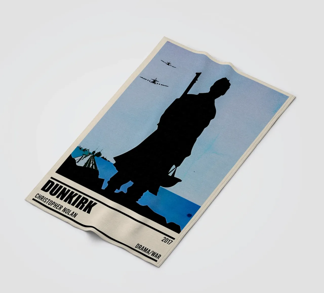 Dunkirk Movie fleece blanket by TheArtstudio