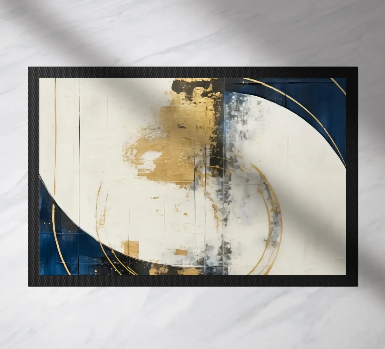 ARTE ABSTRATTA Pieno sole zerbino da Melanie Viola