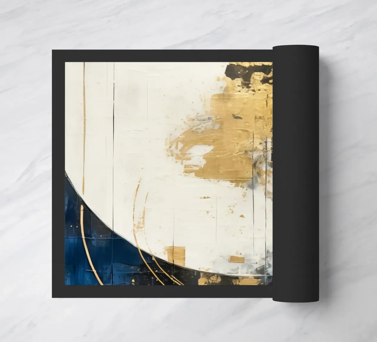 ARTE ABSTRATTA Pieno sole zerbino da Melanie Viola