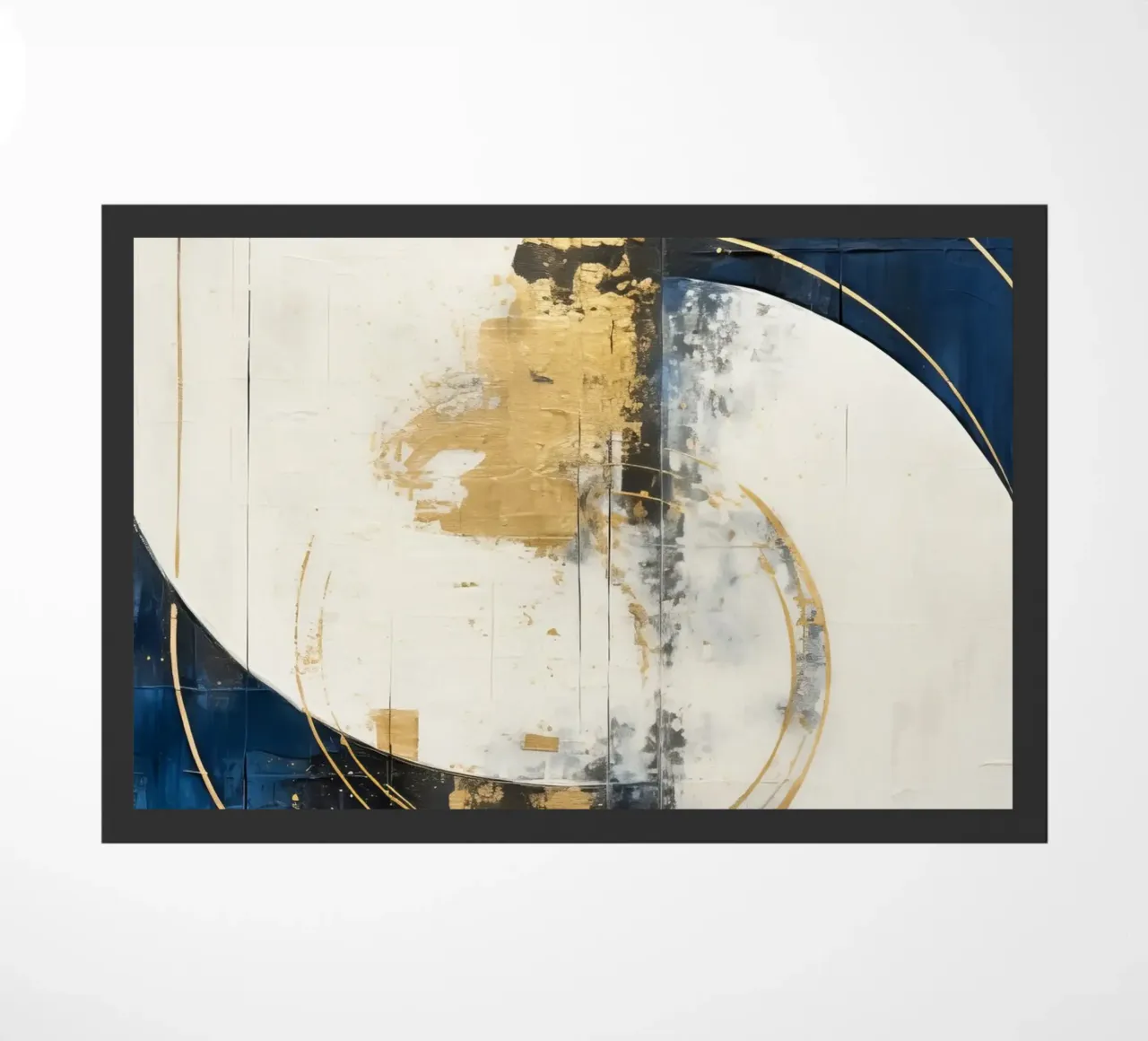 ARTE ABSTRATTA Pieno sole zerbino da Melanie Viola
