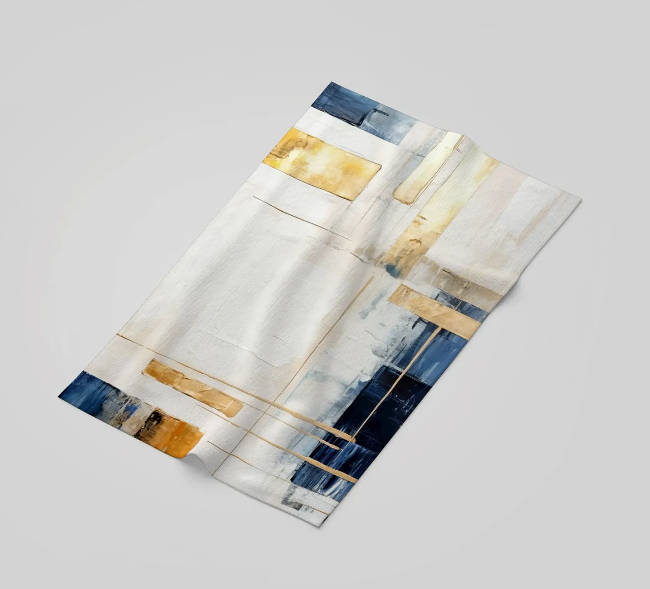 ABSTRACT ART Giornata tranquilla telo mare da Melanie Viola