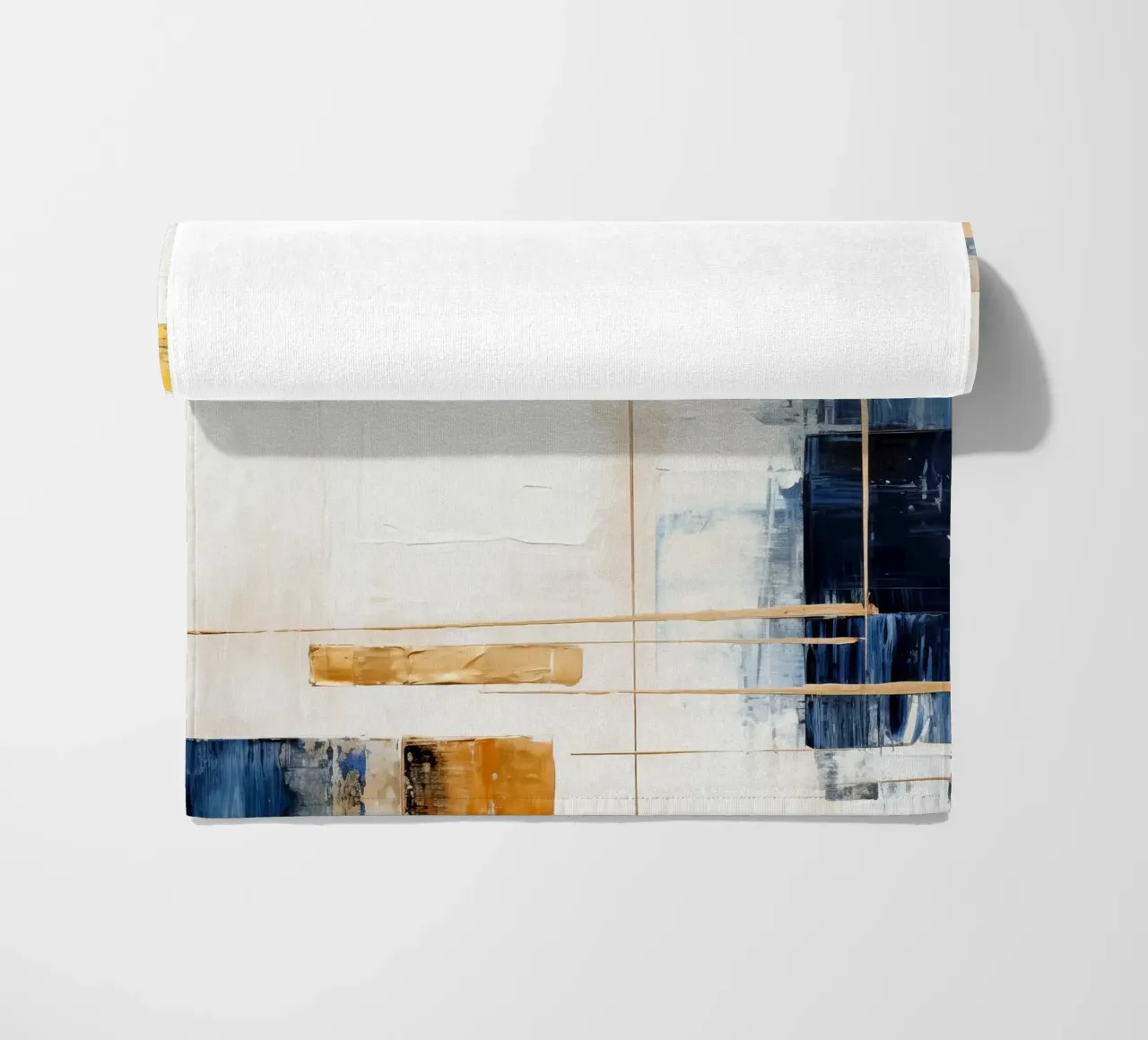 ABSTRACT ART Giornata tranquilla telo mare da Melanie Viola