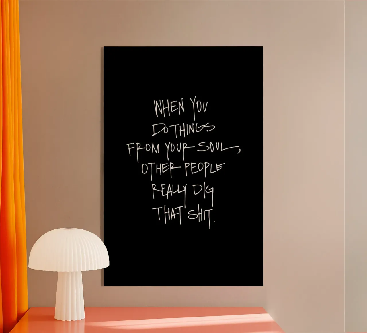 Soul plexiglass da Kristen Polsinelli