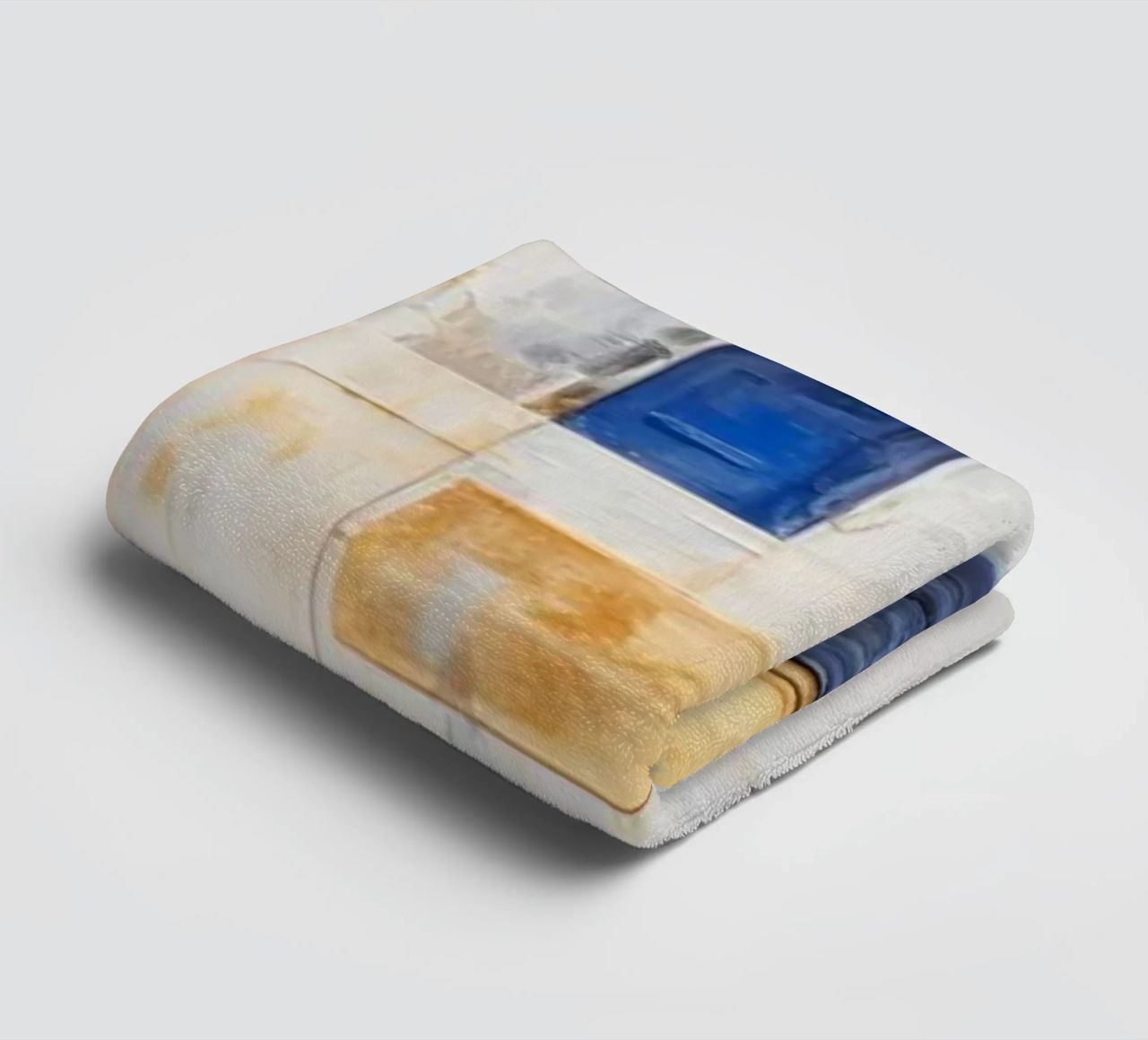 ABSTRACT ART Organised thoughts towel by Melanie Viola