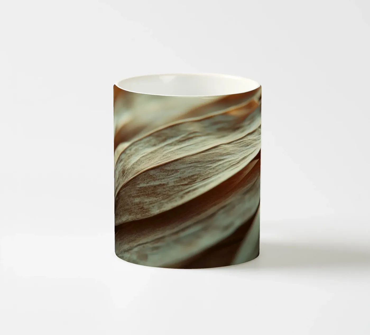 Dry Leafs ceramic mug by treechild