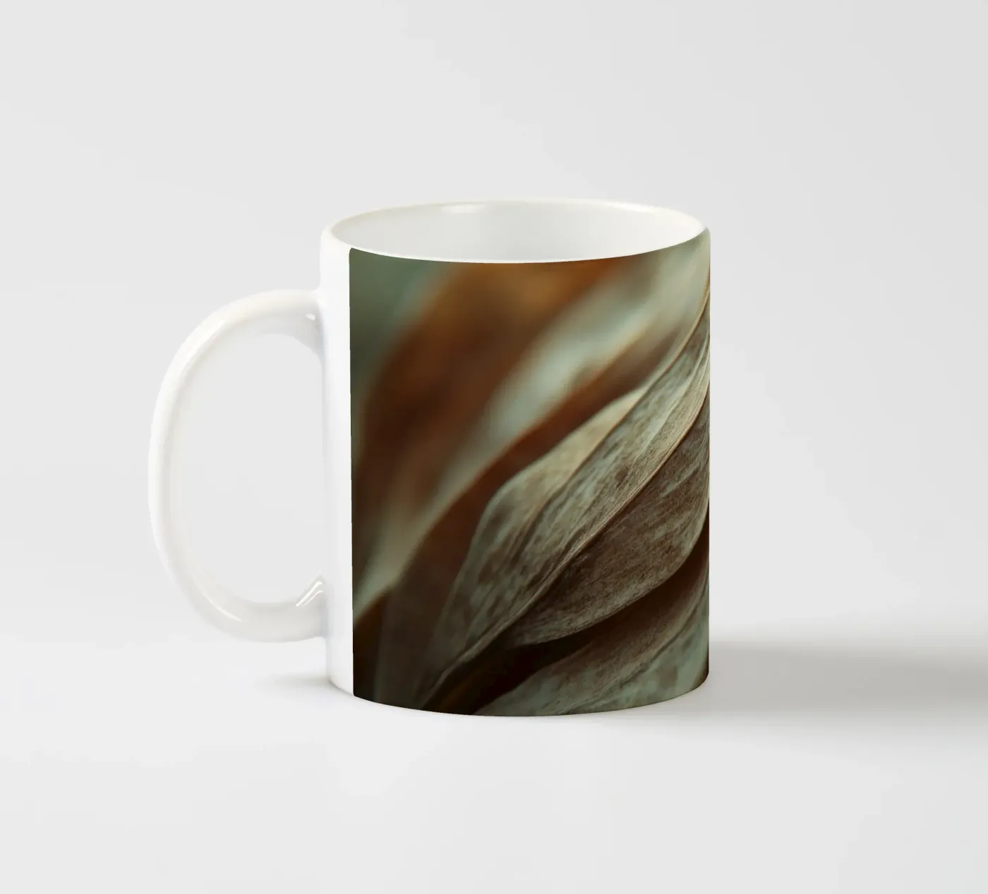 Dry Leafs ceramic mug by treechild