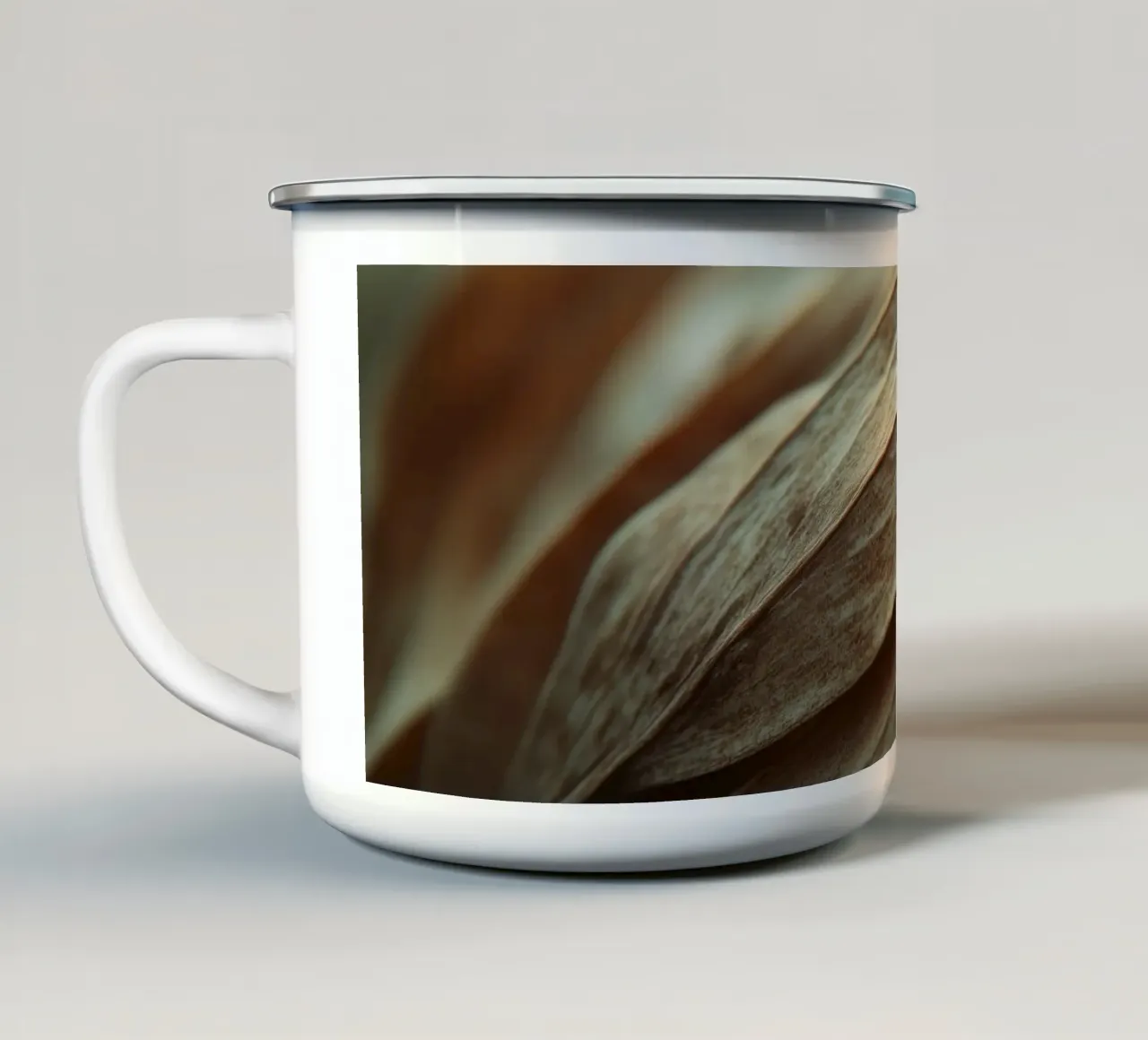 Dry Leafs tazza in smalto da treechild