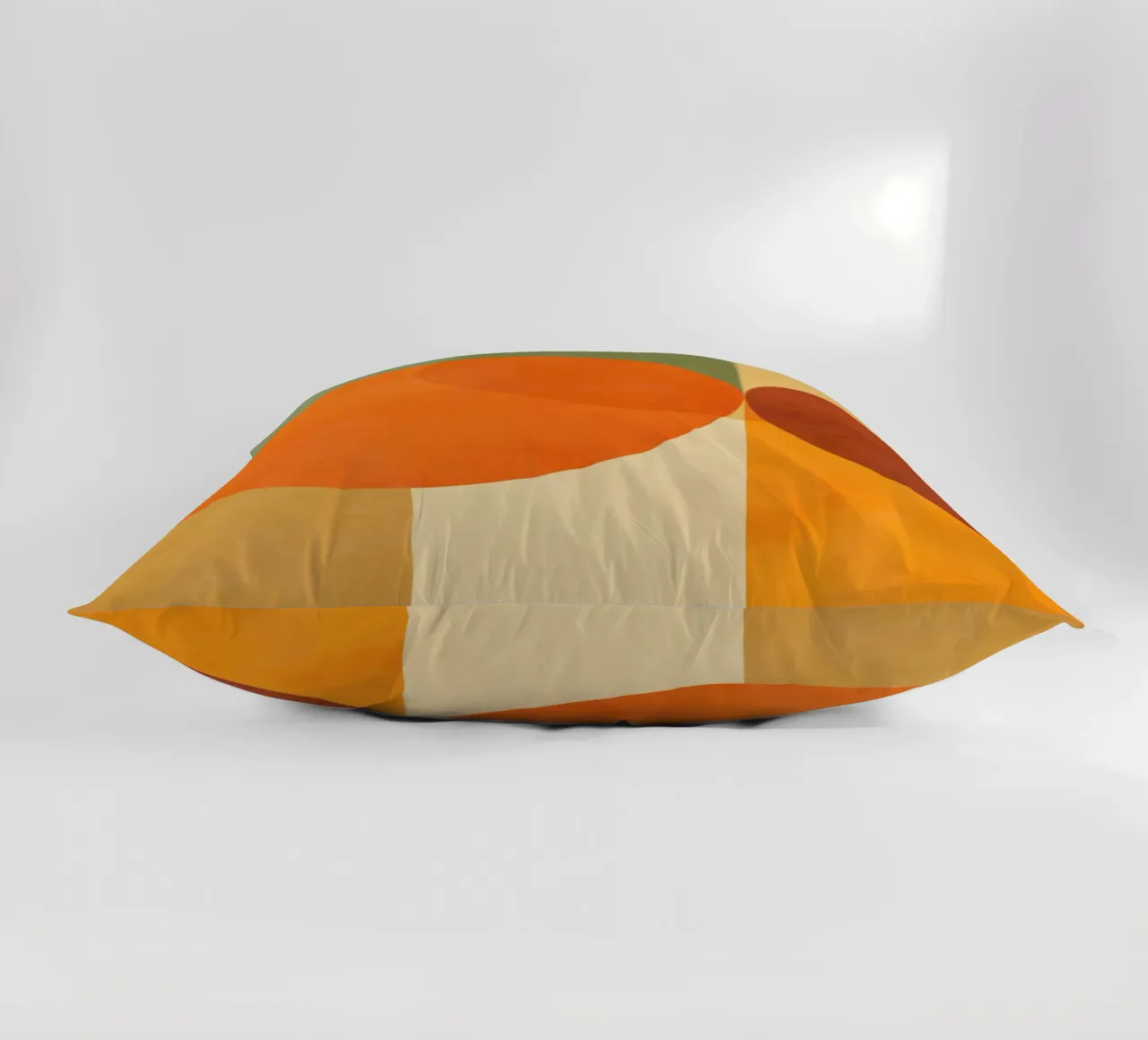 Minimal Abstract Fall • Earthy geometry 2/2 cuscino da Dominique Vari Abstract