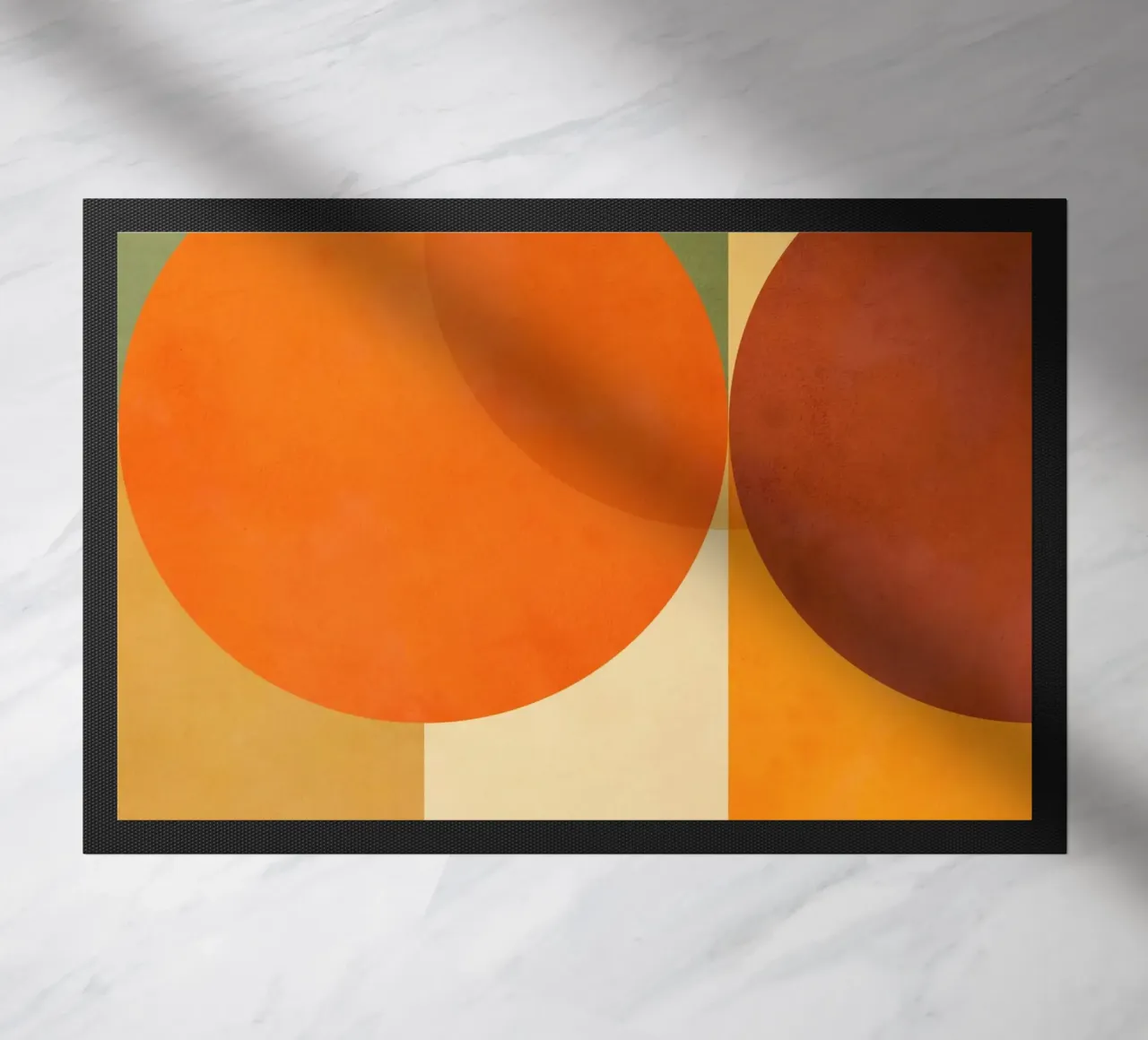 Minimal Abstract Fall • Earthy geometry 2/2 zerbino da Dominique Vari Abstract