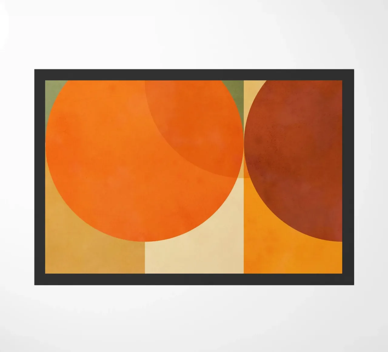 Minimal Abstract Fall • Earthy geometry 2/2 zerbino da Dominique Vari Abstract