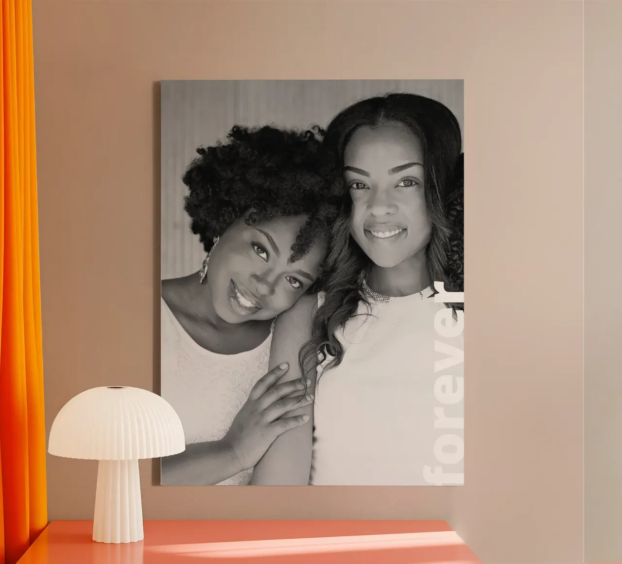 Forever canvas met Baklijst van we line studio - design