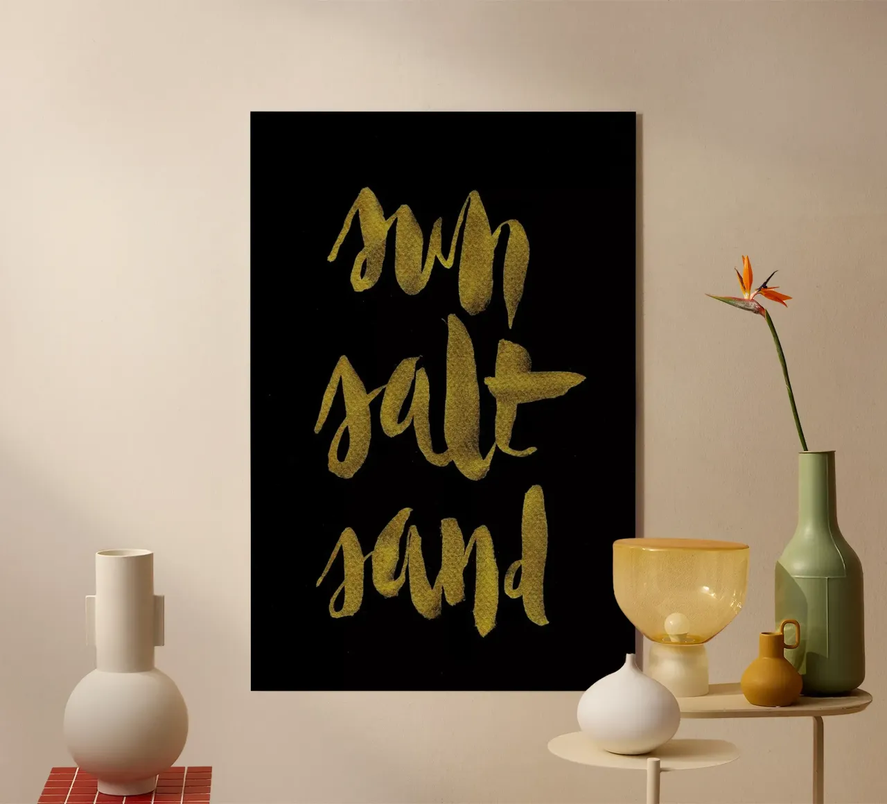 Sun, Salt, Sand plexiglass da Kristen Polsinelli