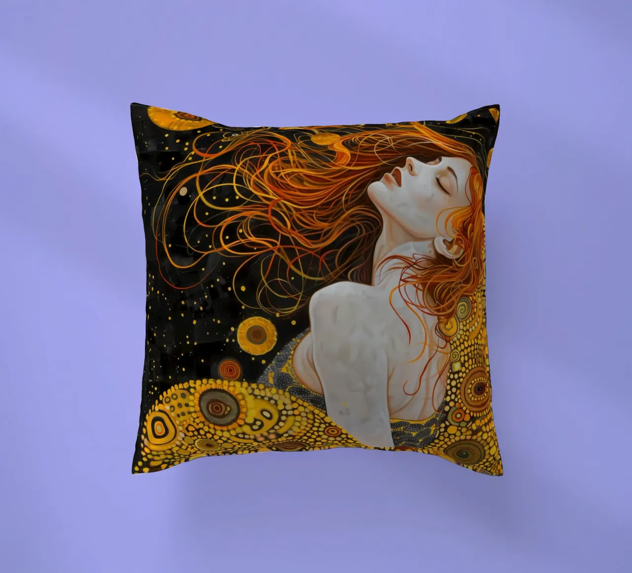 Sognare la donna di Klimt cuscino da Autofocus