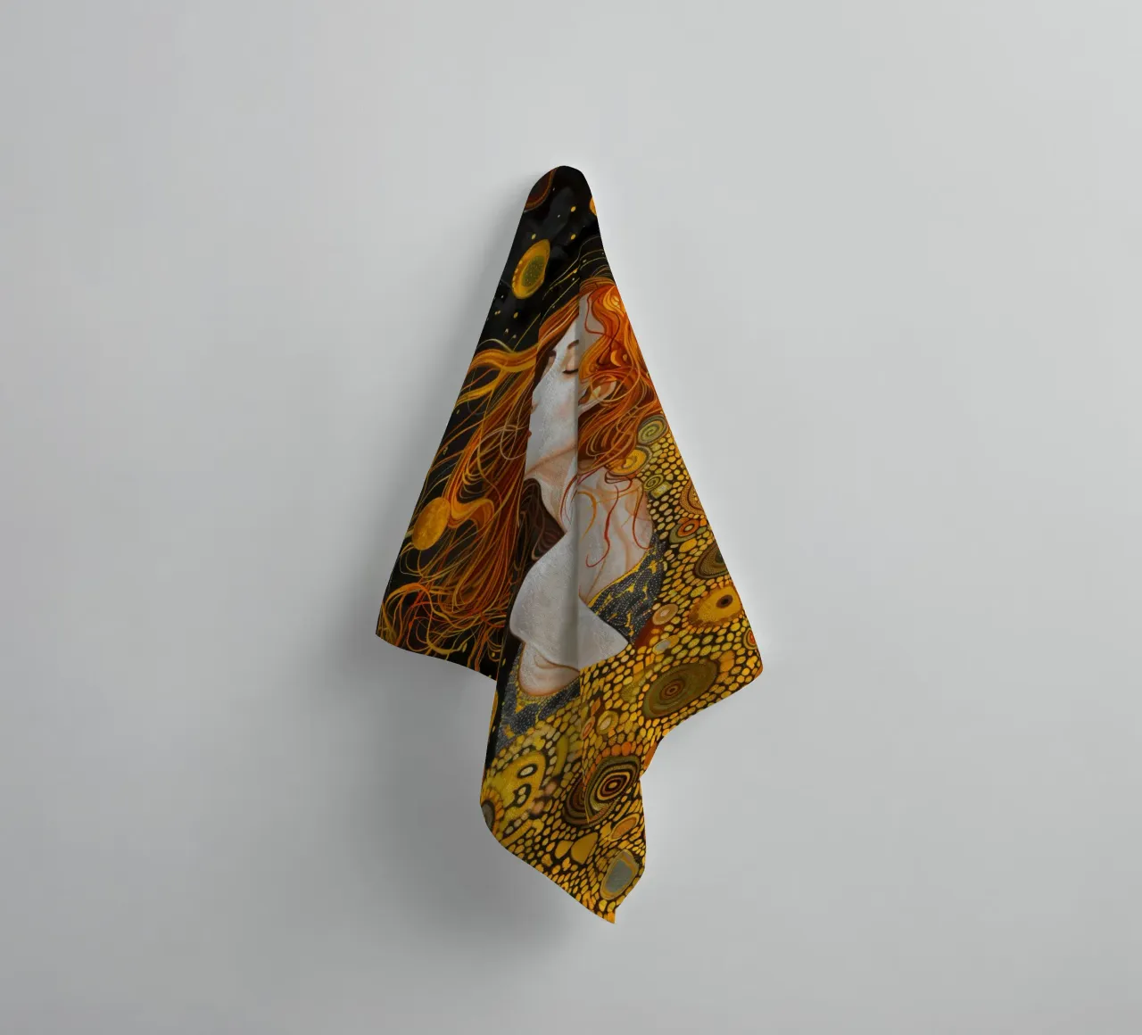 Sognare la donna di Klimt asciugamano da bagno da Autofocus