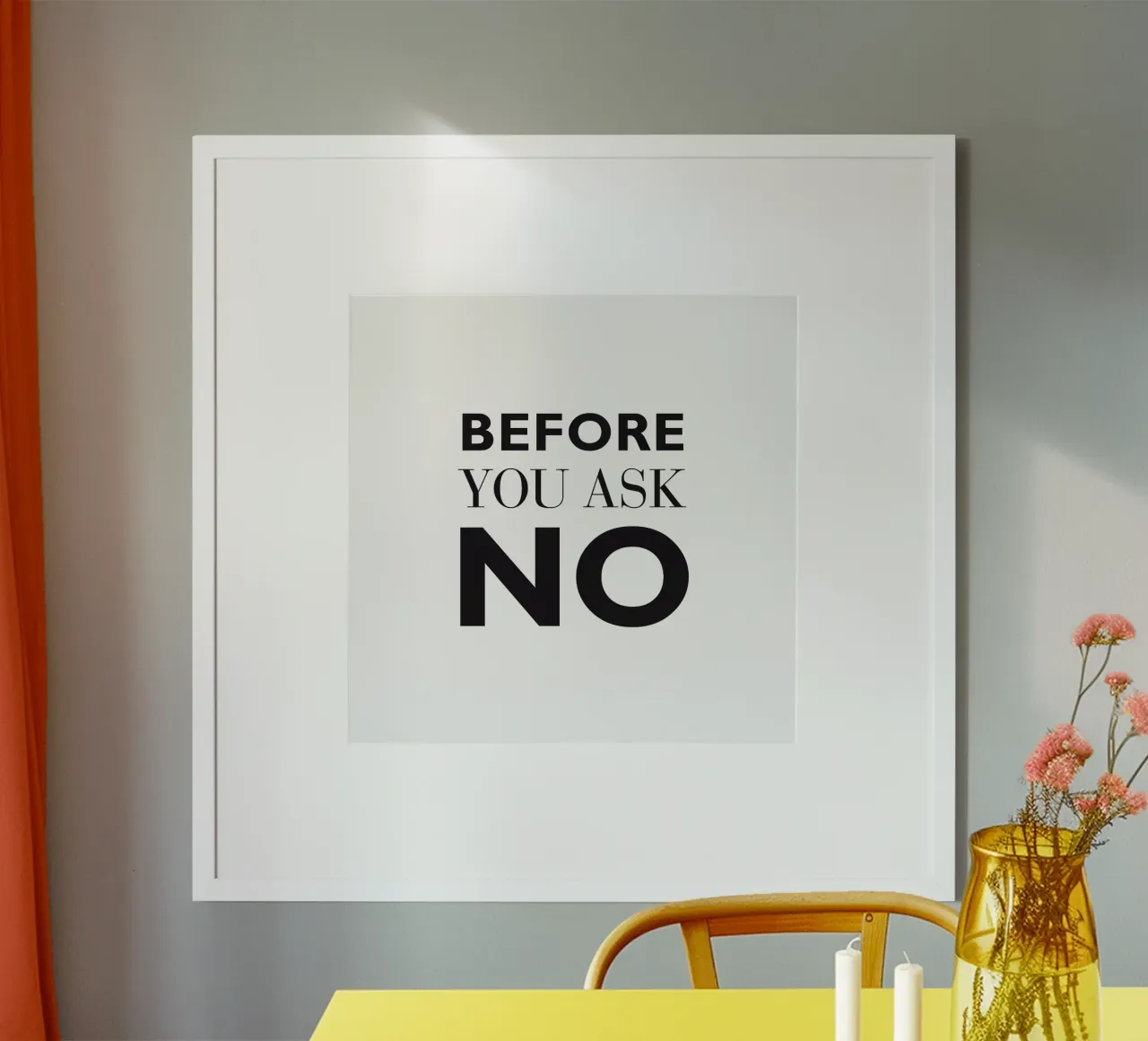 BEFORE YOU ASK carta hahnemühle da Meridian Design