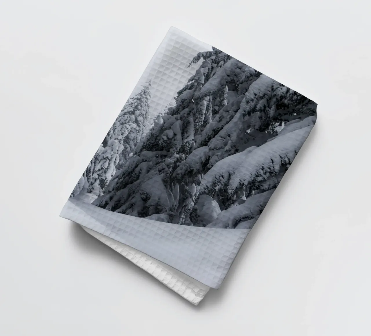 Sentiero forestale invernale design naturalistico canovaccio da cucina da Whole©