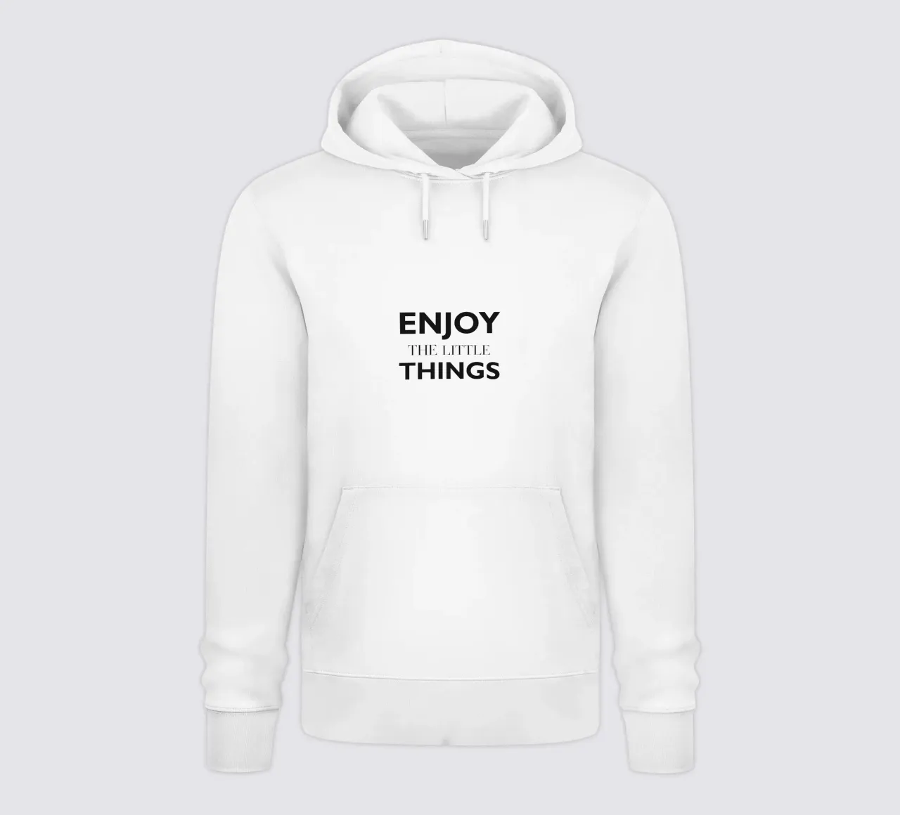 ENJOY THE LITTLE THINGS felpa con cappuccio da Meridian Design