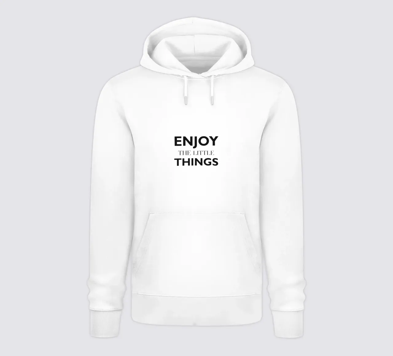 ENJOY THE LITTLE THINGS felpa con cappuccio da Meridian Design