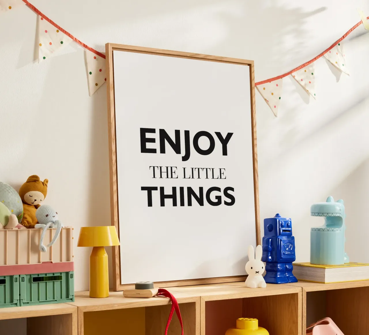 ENJOY THE LITTLE THINGS plexiglass da Meridian Design