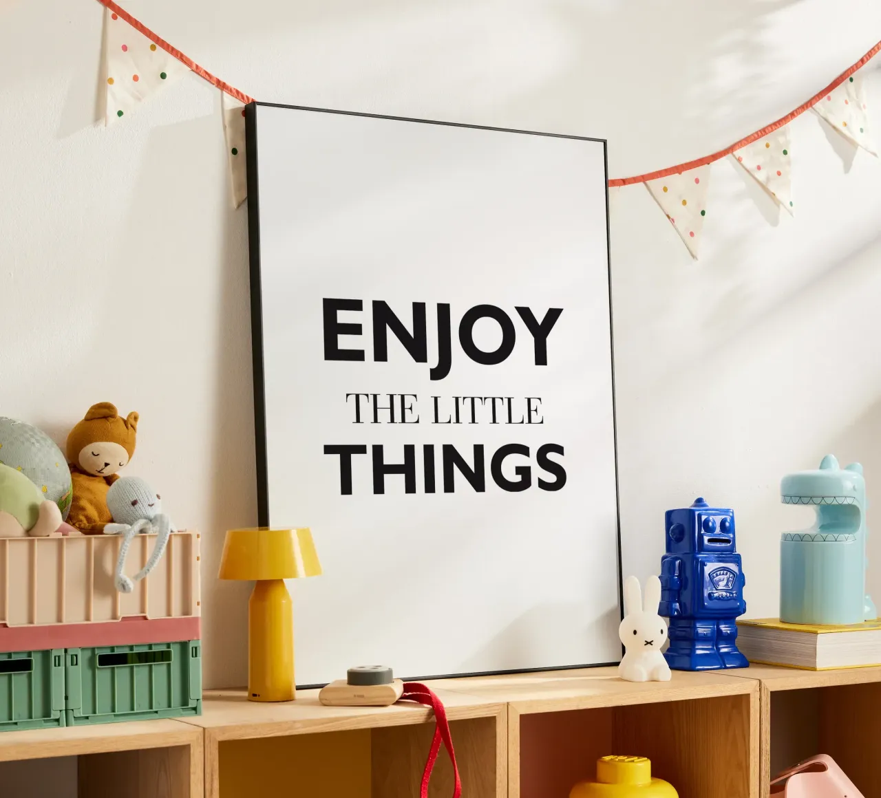 ENJOY THE LITTLE THINGS alluminio dibond da Meridian Design