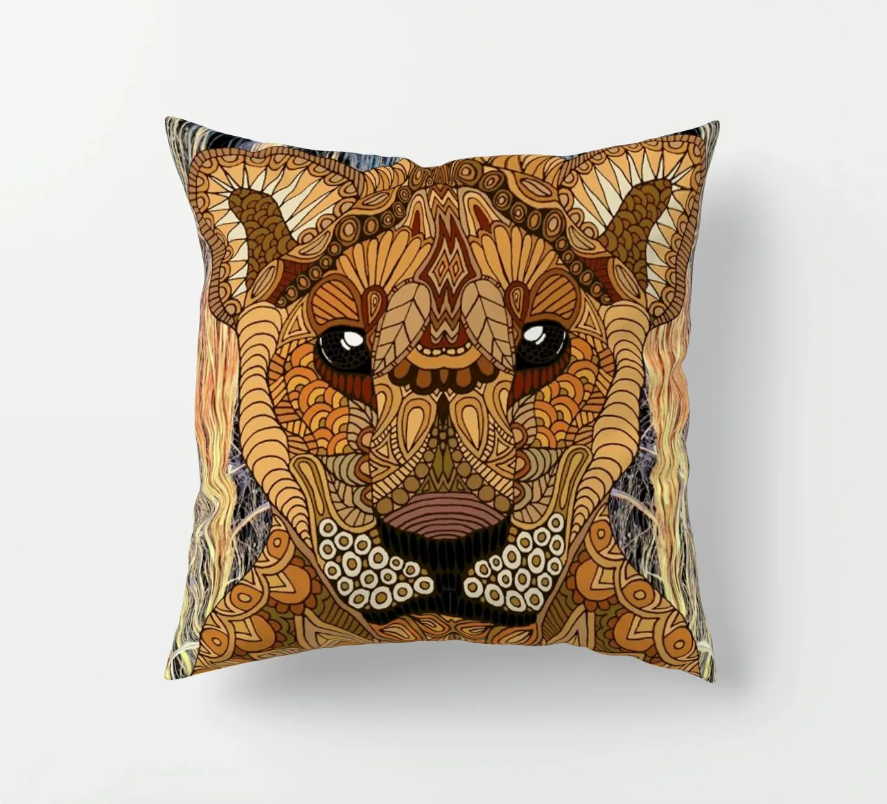 Lioness cuscino da Angelika Parker