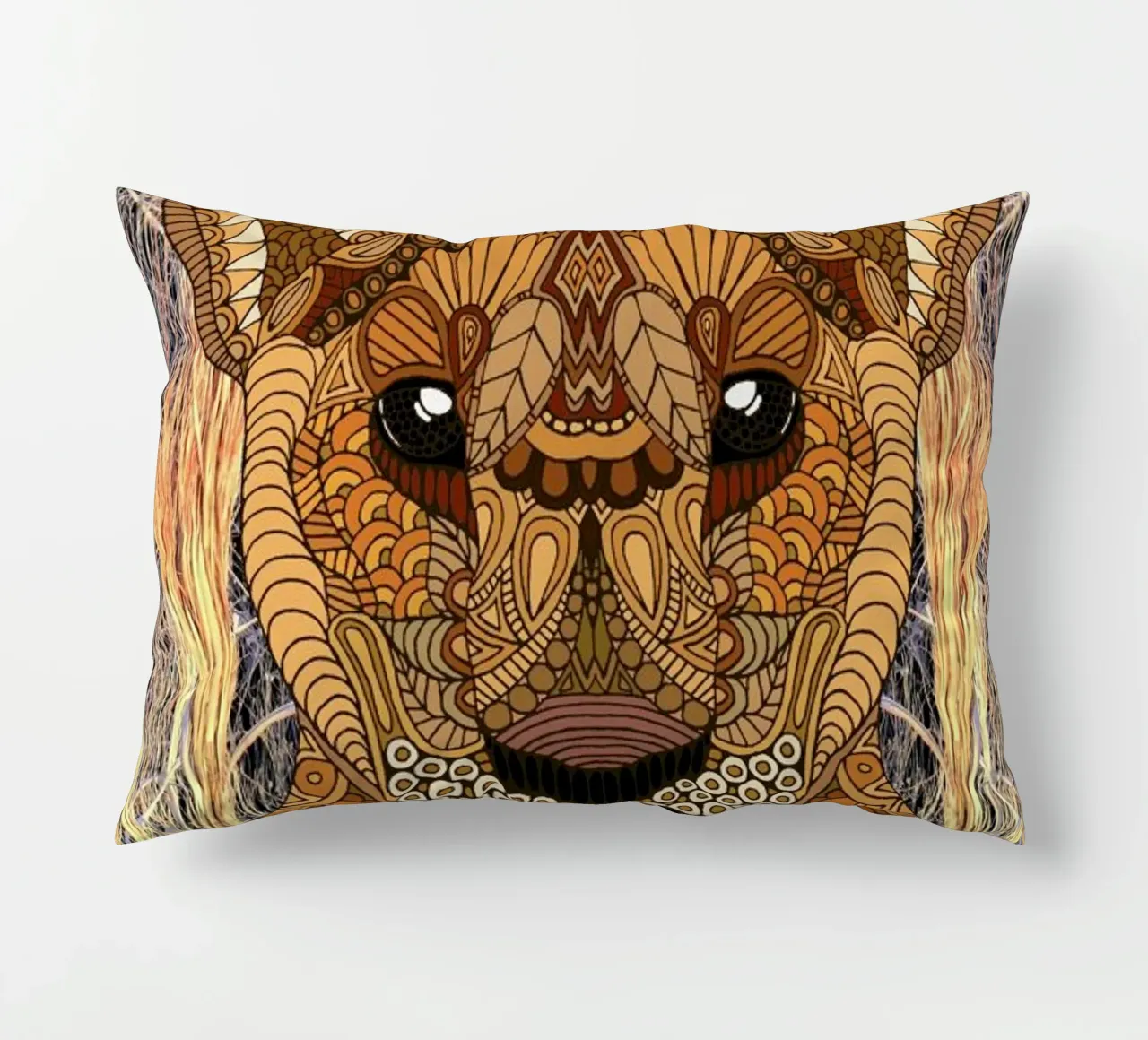 Lioness cuscino da Angelika Parker