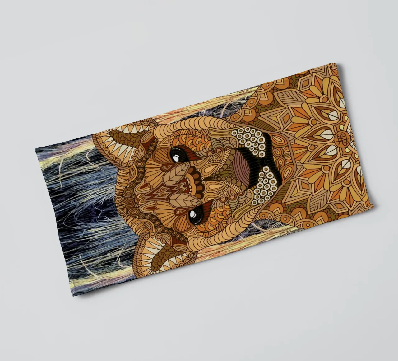 Lioness asciugamano da bagno da Angelika Parker