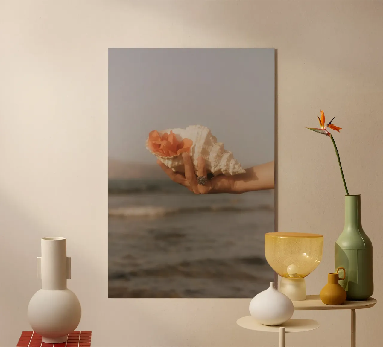 Shell in Bloom plexiglass da dharmanadia