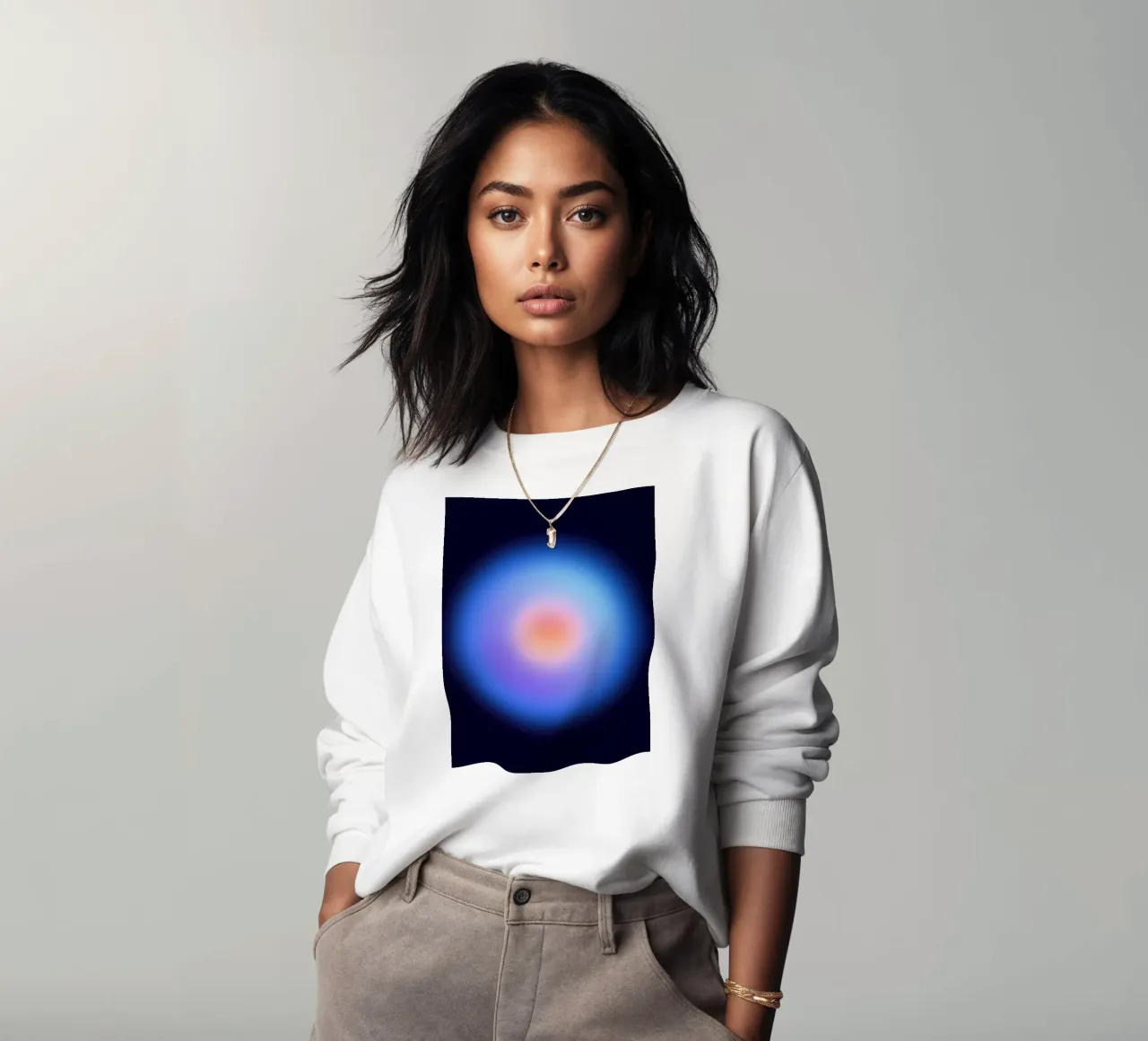 Serene felpa da Galaxy Eyes